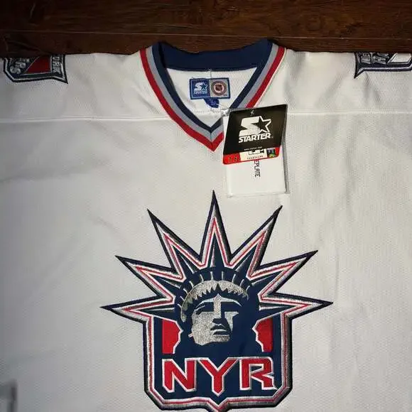 Vintage New York Rangers Lady Liberty Jersey - Starter - NWT - Size XL - Picture 2 of 8